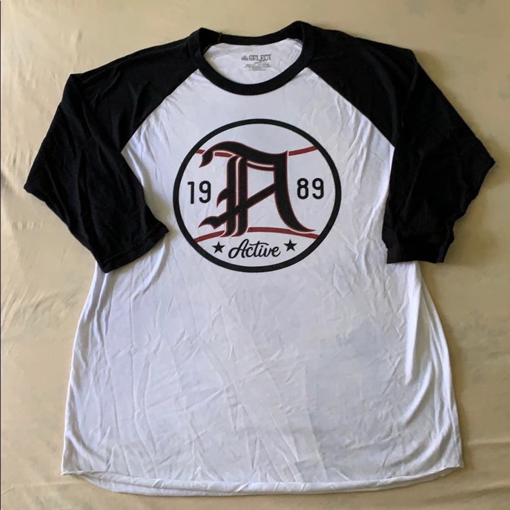 Active baseball shirt
